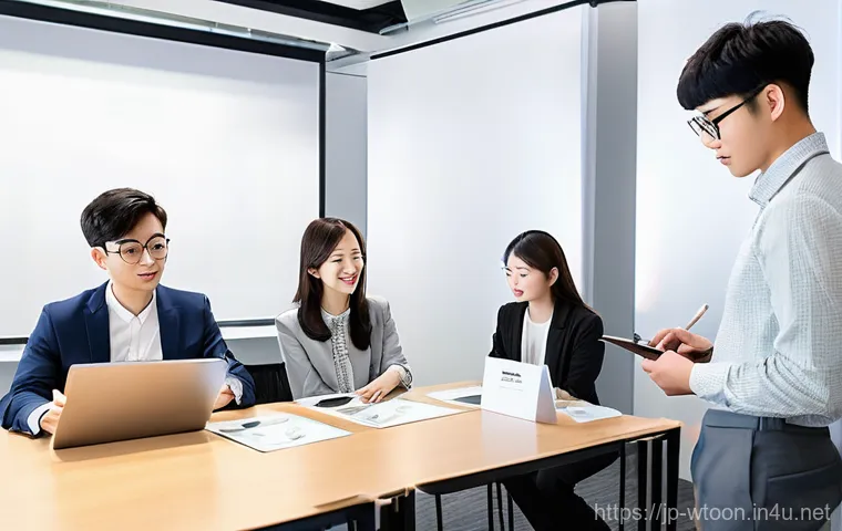 웹툰작가 커뮤니티 활용법 - **Breaking Through: From Creative Block to Inspired Breakthrough**
    A focused, single young adult...